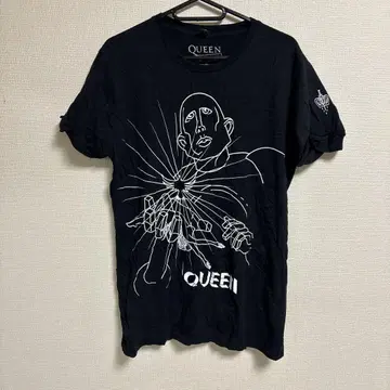 QUEEN 아트 워크 프린트 티셔츠 유럽 M 사이즈