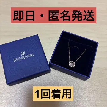 SWAROVSKI 목걸이 핑크 골드