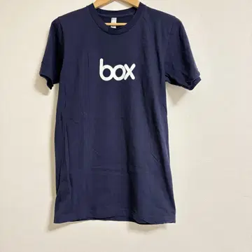 미사용 기업 로고 티셔츠 box사