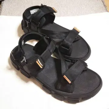 SHAKA '무게감' 밑창 두꺼운 샤카 샌들 블랙 빅 사이즈 28cm