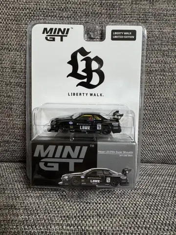 MINIGT 1/64 844 닛산 LB-ER34 슈퍼 실루엣 LB 한정판