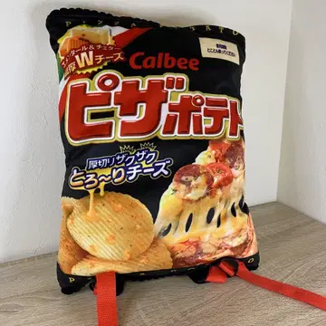 Calbee 피자 감자 백팩 미사용