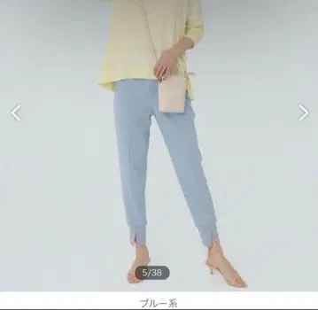 안피로 XS 사이즈 가장 사랑하는 조깅 팬츠 블루 계열