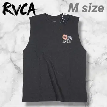 RVCA FLORAL PARK TANKTOP M 사이즈 탱크탑 BLK