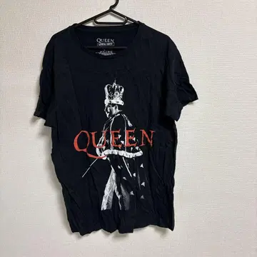 QUEEN 프레디 머큐리 공식 티셔츠 블랙 L 사이즈
