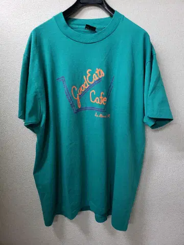 90s good eats Cafe 스크린 스타즈 티셔츠 XL
