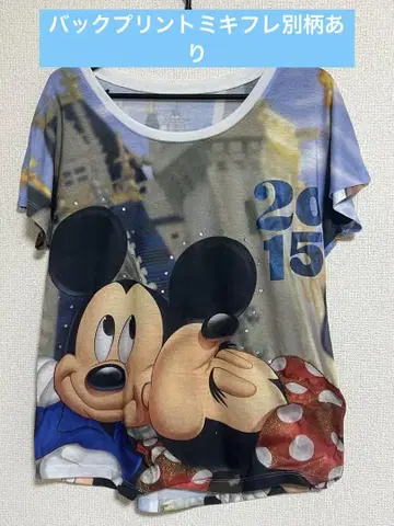 레어 WDW 해외 파크 한정판 2015 미키 미니 티셔츠