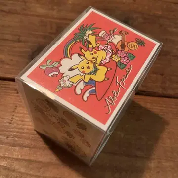 포켓몬 센터 피카츄 프리 박스 BOX 소품함 수납 상자 알로하