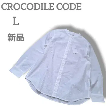 새상품 CROCODILE CODE 여성용 축구 블라우스 셔츠 긴팔 L