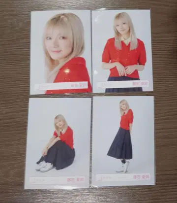 사쿠라자카46 후지요시 카린 피케 셔츠 코디