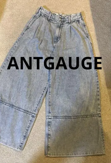 ANTGAUGE 턱 와이드 데님 사이즈 M