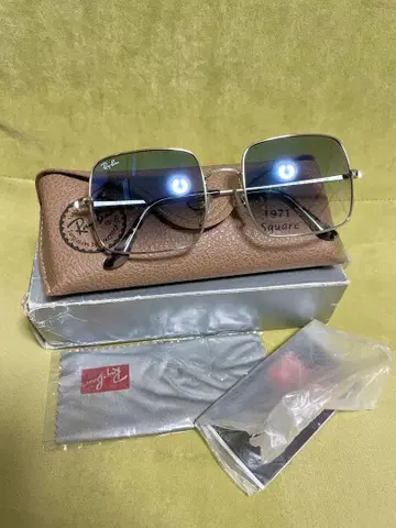 Rayban RB1971 91493F 실버/크리스탈 블루 그라디언트