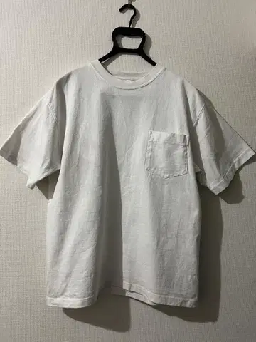 CAMBER 캠버 포켓 부착 티셔츠 L 화이트 맥스 웨이트