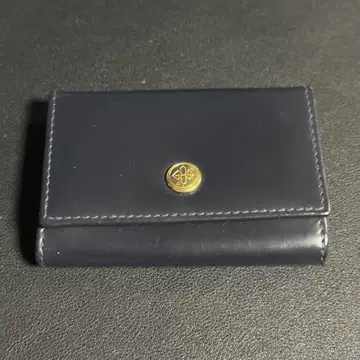 ETTINGER 에팅거 코인 케이스 NAVY BROWN