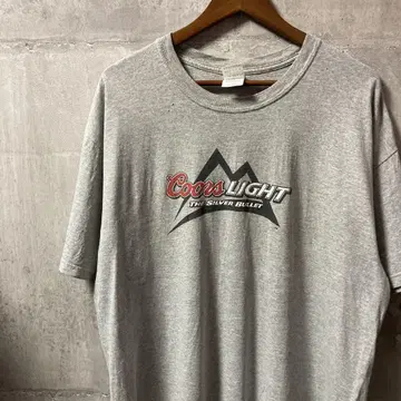 티셔츠 90년대 00년대 빈티지 Y2K COORS LIGHT H487