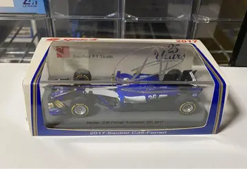 2017 Sauber F1 Team 안토니오 조비 너트 친필 사인