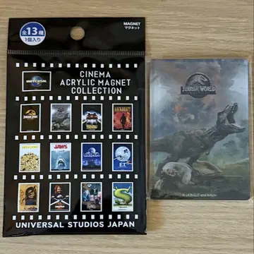 USJ 시네마 아크릴 마그넷 컬렉션 쥬라기 월드