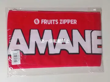 FRUITS ZIPPER 츠키아시 아메 OSHI API 타월 ver.2