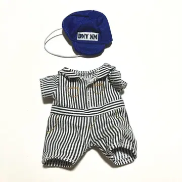 누이모즈  작업복  스트라이프  모자