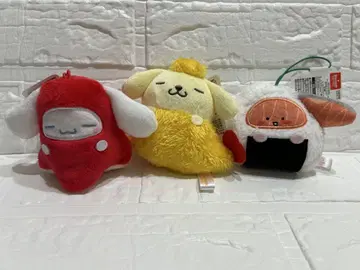 산리오 캐릭터즈 도시락 마스코트 3개 세트