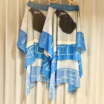오사카 간사이 엑스포 브라질관 판초(2장 세트)