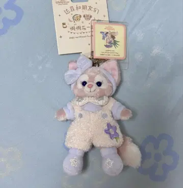 상하이 디즈니 Lee Na Belle 봉제 인형 키체인 파자마 릴랙스