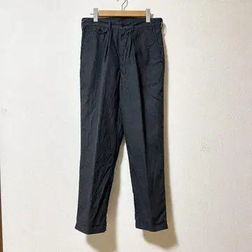 워커즈 WORKERS 썸머 트라우저 리 린넨 차콜