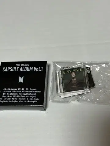 BTS 캡슐 앨범 Vol.1 골든