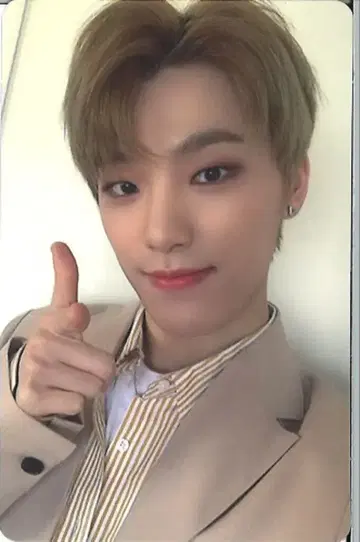 SEVENTEEN Happy Ending DINO 트레이딩 카드 오렌지