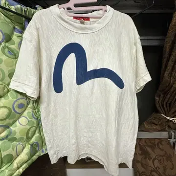 에비스 로고 프린트 티셔츠