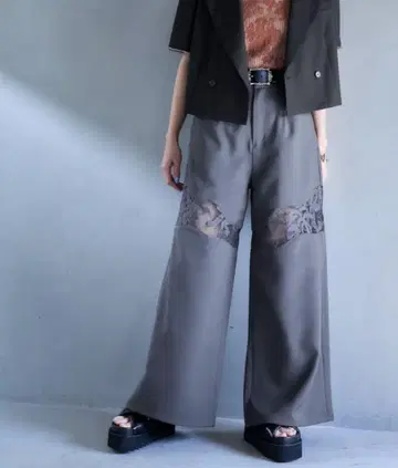 HARE vintage 시슈 절개 팬츠