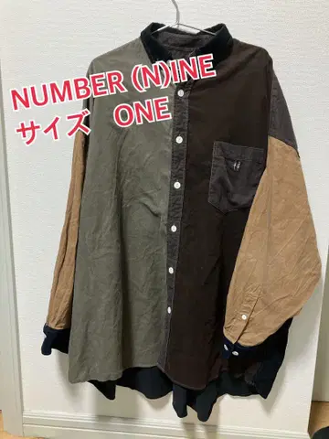 NUMBER NINE 넘버나인 코듀로이 오버 사이즈 롱 기장