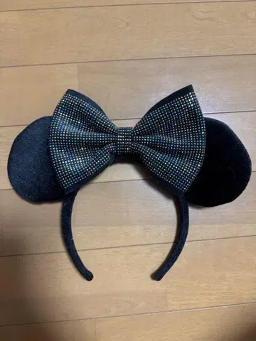 미키 귀 머리띠 리본 포함