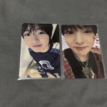 NCT WISH poppop 사쿠야 마카오 사인회 트레이딩 카드 세트