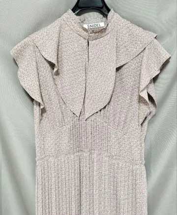 SNIDEL 롱 플리츠 원피스 size 0