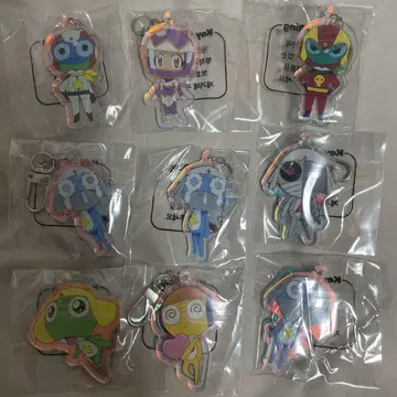 개구리 중사 케로로 아크링 키링 한국 아크릴 키링