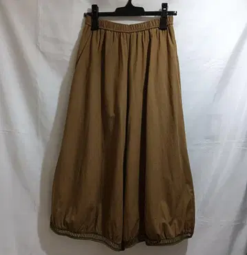 멜랑주 플레어 팬츠 카키