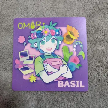 OMORI 게이머 구이 특전 코스터 바질