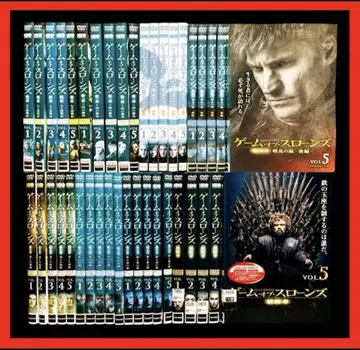 게임 오브 스론즈 (제 1장 ~ 최종장) DVD 전 40권 (완결)