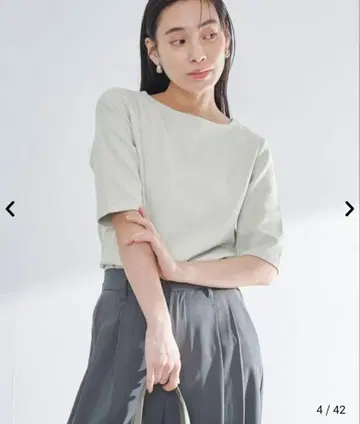 coen RONEL 올리브 보트넥 저지 풀오버