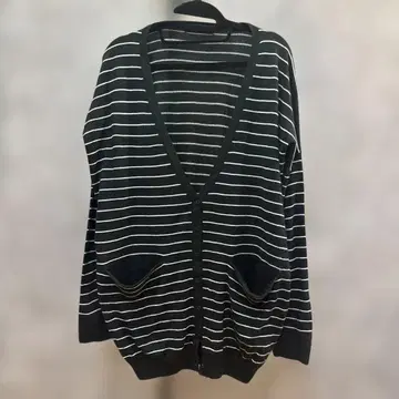 moussy 스트라이프 가디건 사이즈 1