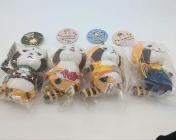 진격의 거인 타이바니 라스칼 콜라보 마스코트 4종 세트