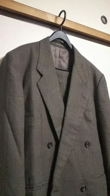 테토옴 셋업 글렌체크 M