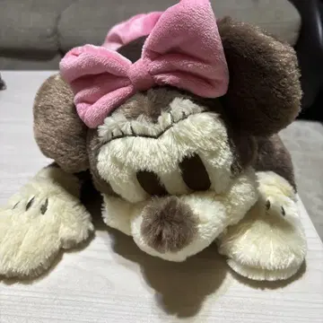 미니 봉제 인형 리본 포함