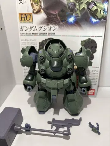 HG 건담 구시온 조립 완료 정크