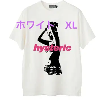 HYSTERIC ARMPITS 티셔츠 화이트 XL 인기 완판템