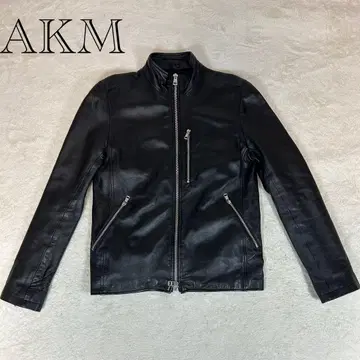 AKM Contemporary 가죽 자켓 라이더 자켓 L 사이즈
