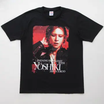 EVENING/BREAKFAST WITH YOSHIKI 2019 티셔츠