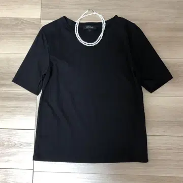미사용 새상품 언타이틀 워셔블 접촉 냉감 티셔츠 블랙 1