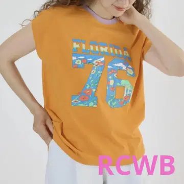 새상품 로데오 크라운 모듬 프렌치 탑 오렌지